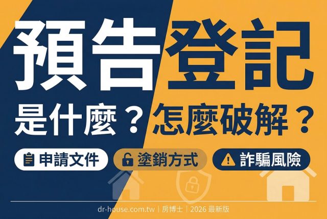 預告登記的效力與風險,這篇一次講清楚