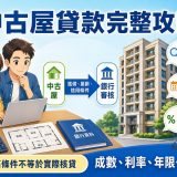 2026 中古屋貸款怎麼貸？成數、利率、年限與審核重點全攻略